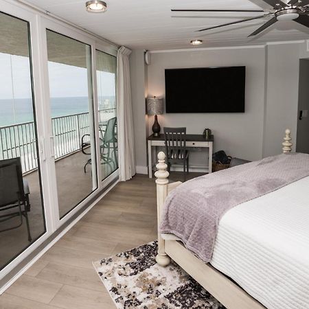 New Rental - 3Br 3Ba Corner Beachfront - 2024 Remodel - 3 Pools, Tiki Hut, Gym, Tennis Panama City Beach Eksteriør bilde