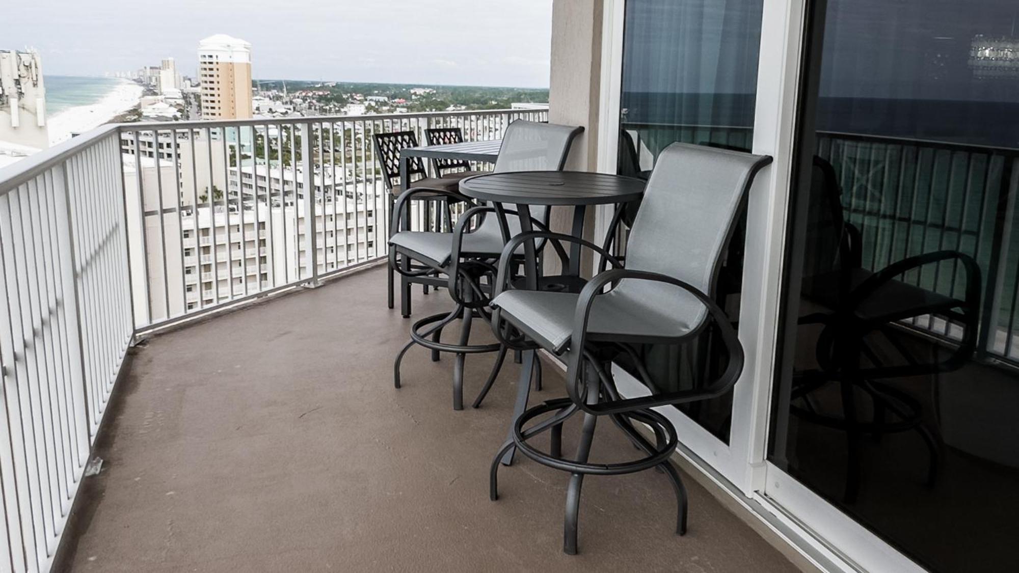 New Rental - 3Br 3Ba Corner Beachfront - 2024 Remodel - 3 Pools, Tiki Hut, Gym, Tennis Panama City Beach Eksteriør bilde