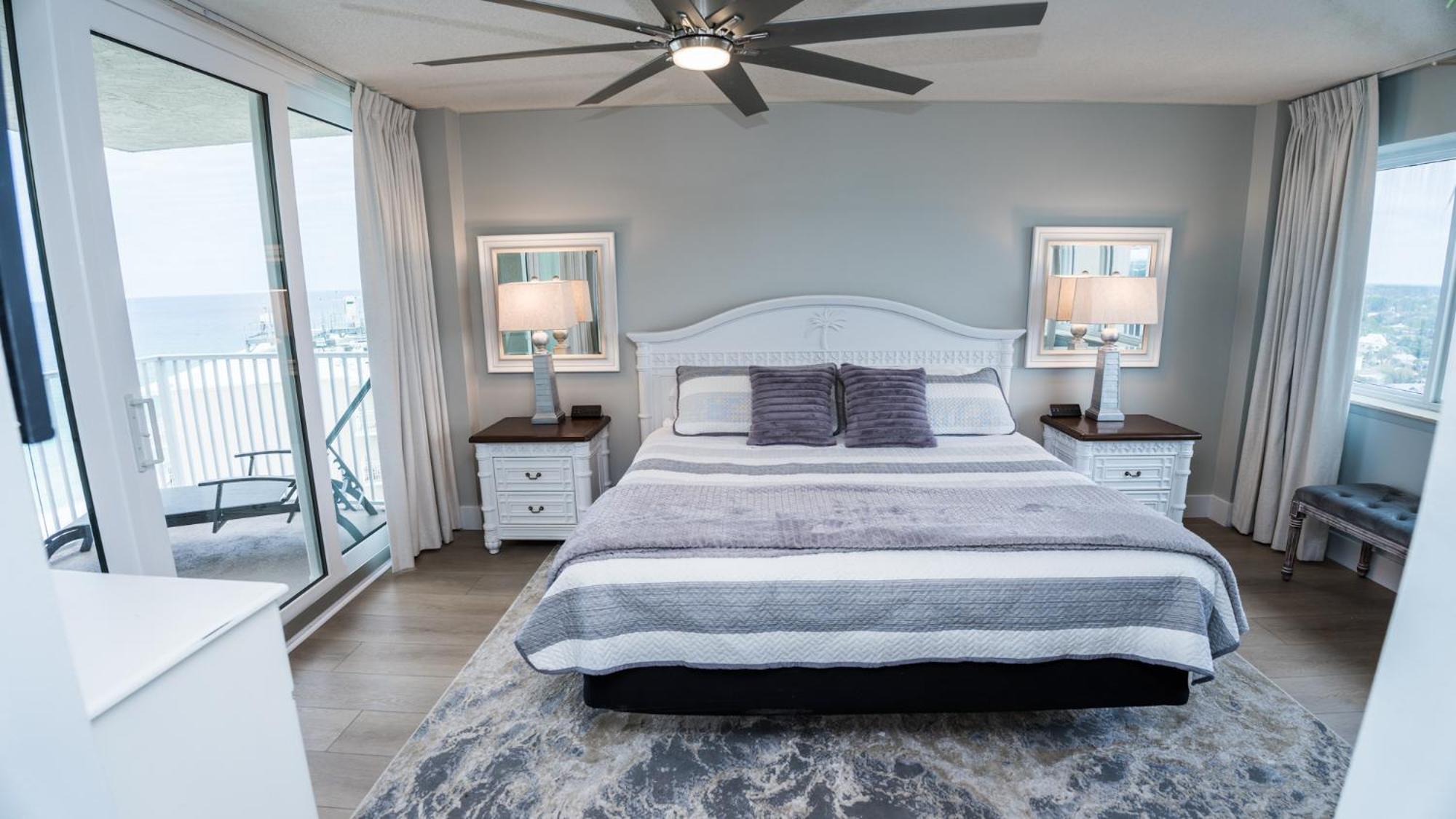 New Rental - 3Br 3Ba Corner Beachfront - 2024 Remodel - 3 Pools, Tiki Hut, Gym, Tennis Panama City Beach Eksteriør bilde